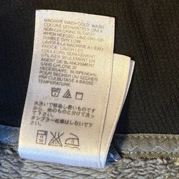 the north face 1/4 zip womens pull over grey medium front pocket fleece - Picture 9 of 9